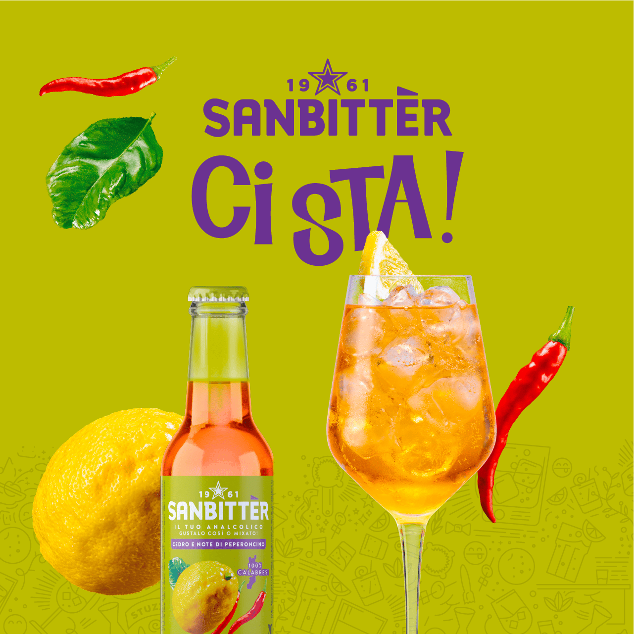 Sanbittèr Cedro e note di Peperoncino