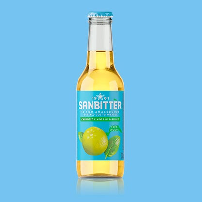 Sanbittèr Chinotto e note di Basilico