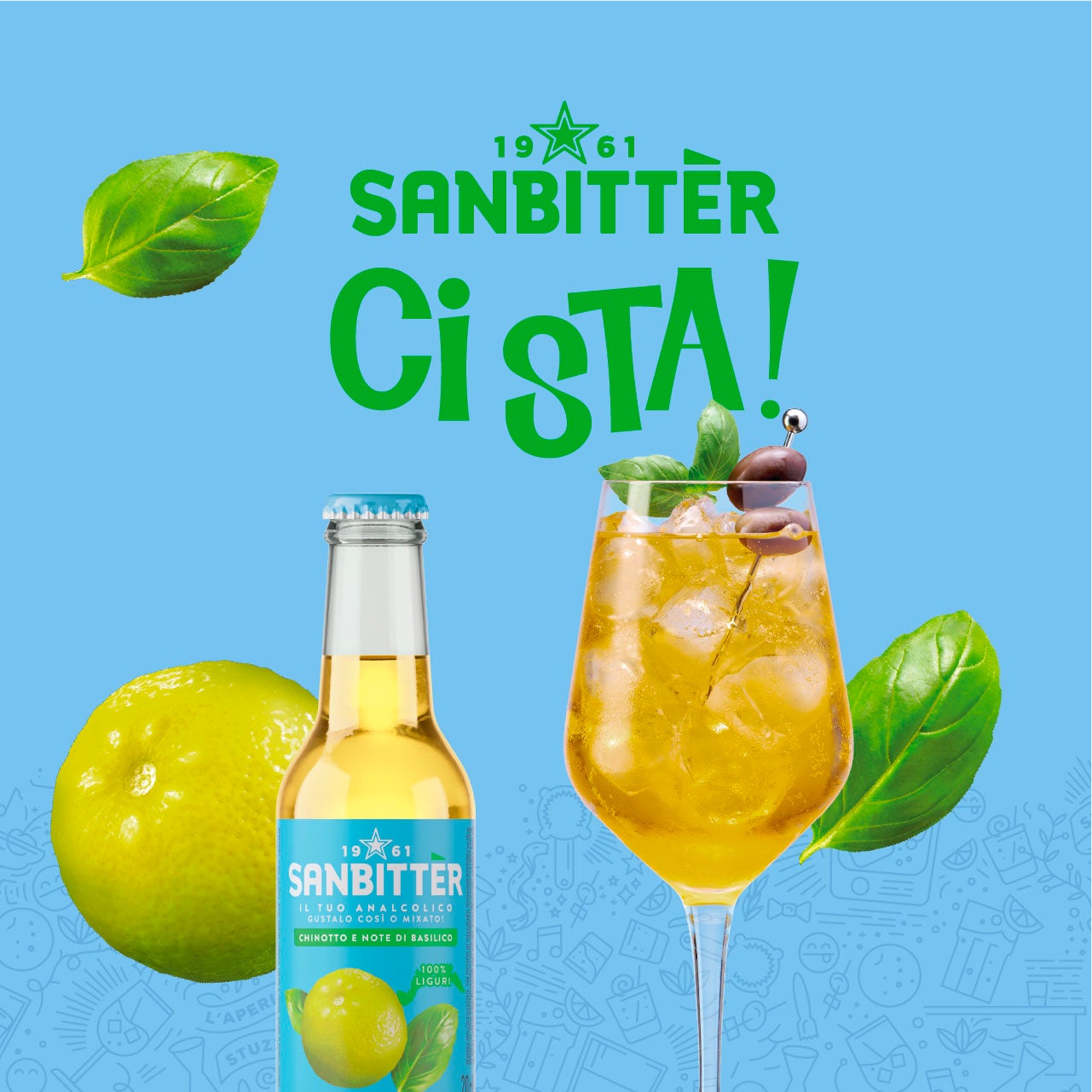 Sanbittèr Chinotto e note di Basilico Sanbittèr Chinotto e note di Basilico