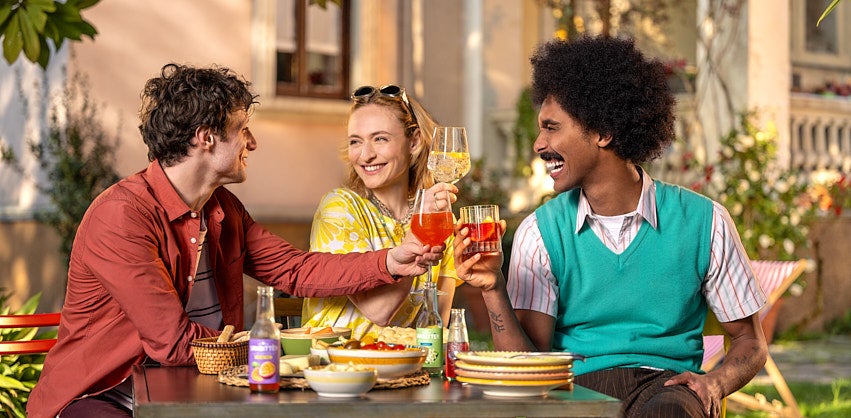 Aperitivo fra amici con Sanbitter