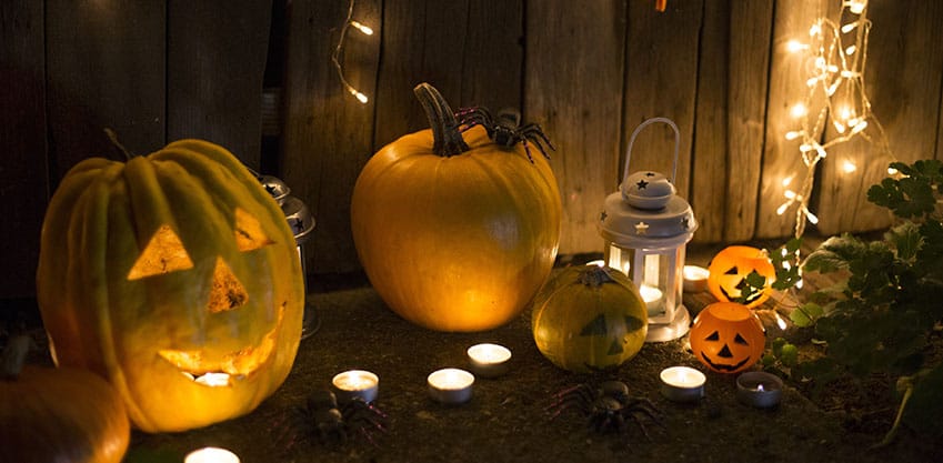 Le decorazioni per l’aperitivo di Halloween