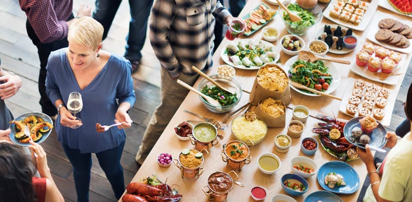Il buffet: stuzzichini e appetizer Il buffet: stuzzichini e appetizer