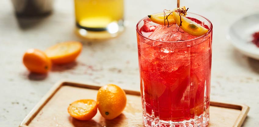 Caipibitter il cocktail di Natale al Sanbittèr rosso