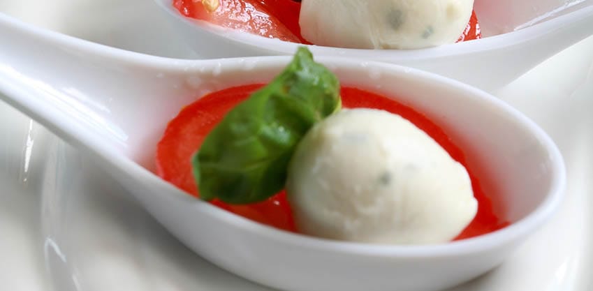 Caprese al cucchiaio