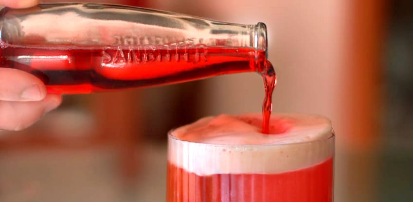 Charme Rouge, il cocktail di Giacomo Fiume a base di Sanbittèr Rosso