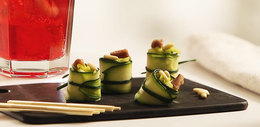 Cannelloni di zucchine per un aperitivo vincente Cannelloni di zucchine per un aperitivo vincente