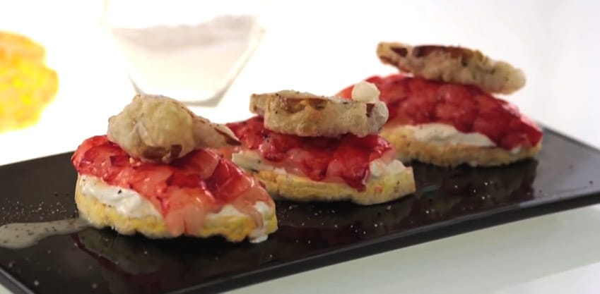 Galletta di gamberi, ricetta delicata per appetizer per aperitivi ricercati e originali Galletta di gamberi, ricetta delicata per appetizer per aperitivi ricercati e originali