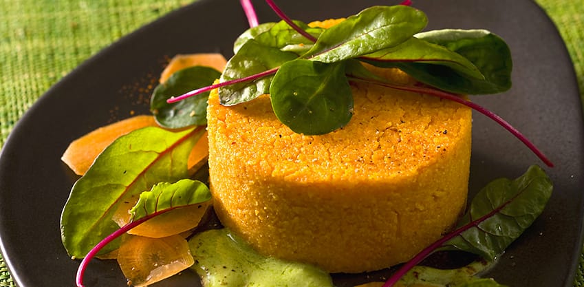 Flan di carote, arancia e cardamomo per l’aperitivo vegetariano di Natale