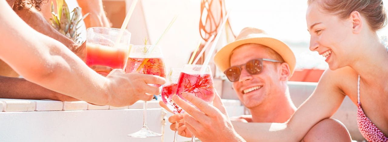 Aperitivi sulla spiaggia