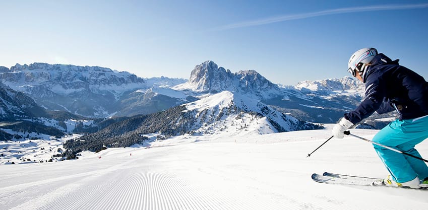 Il cocktail giusto per sciare tra le montagne innevate