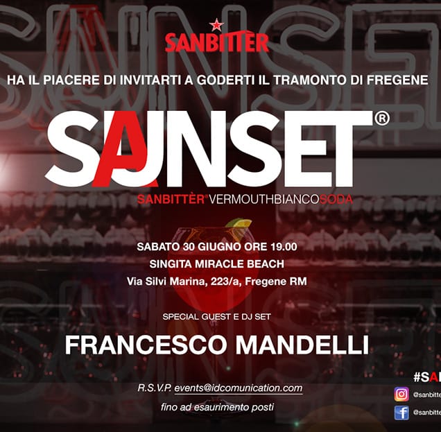 Sanset - Singita Miracle Beach Fregene Sanset - Singita Miracle Beach Fregene