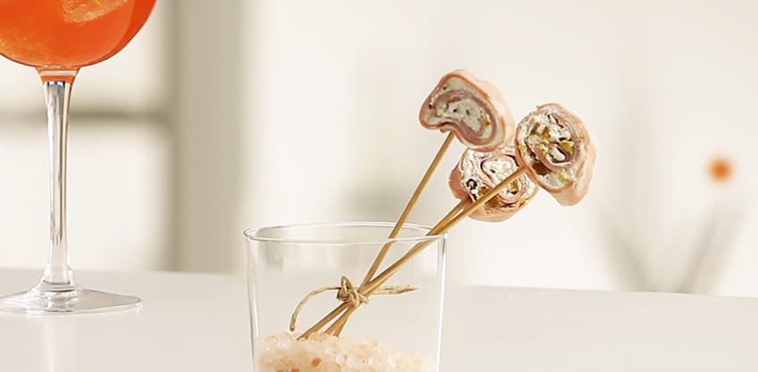 Lollipop di mortadella