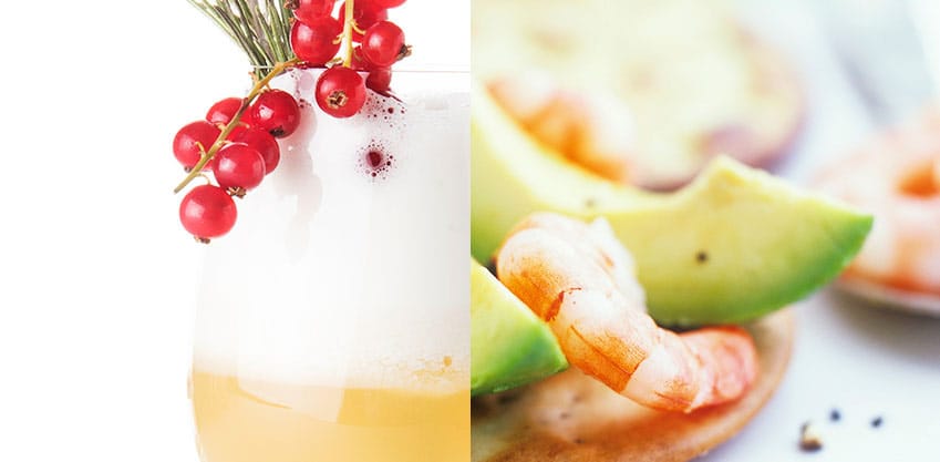 Come preparare l'aperitivo Santa Claus con tartine gamberetti e avocado Come preparare l'aperitivo Santa Claus con tartine gamberetti e avocado