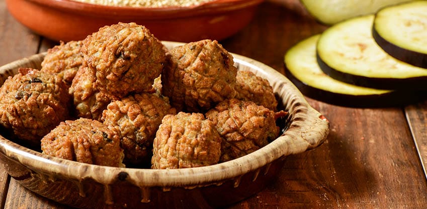 Ricetta per antipasti veloci: polpettine di melanzane